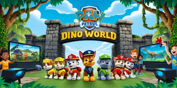 PAW Patrol Invites Fans to Dino World: A Summer of Cinematic and Gaming Adventures