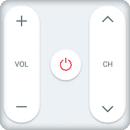 Remote control for TV Logo