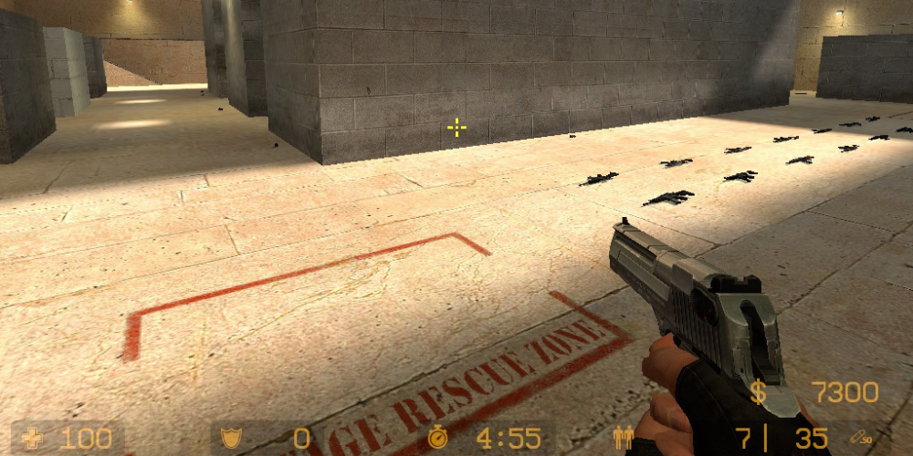 Counter-Strike 2000 gameplay