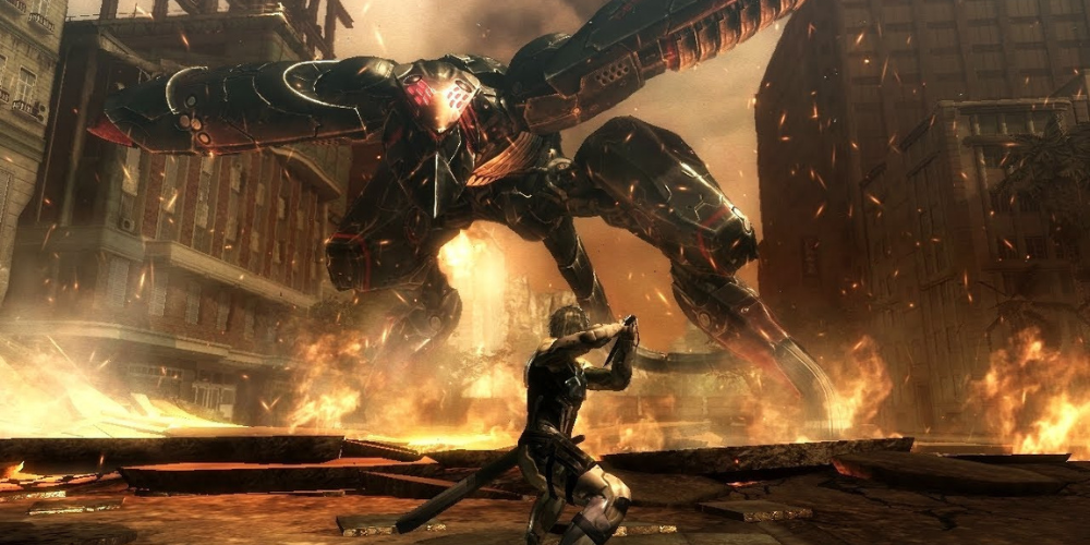 Metal Gear Rising Revengeance game screen