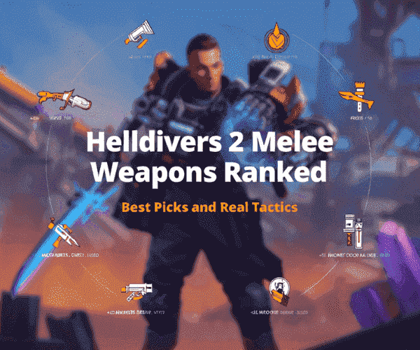 Helldivers 2 Melee Weapons Ranked: Best Picks and Real Tactics