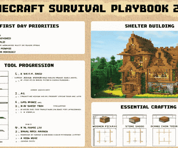 Start Strong in Minecraft: A Practical Survival Playbook
