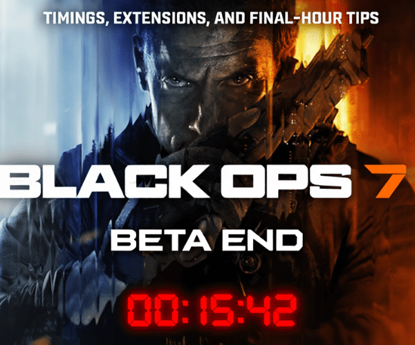 Black Ops 7 Beta End: Timings, Extensions, and Final-Hour Tips